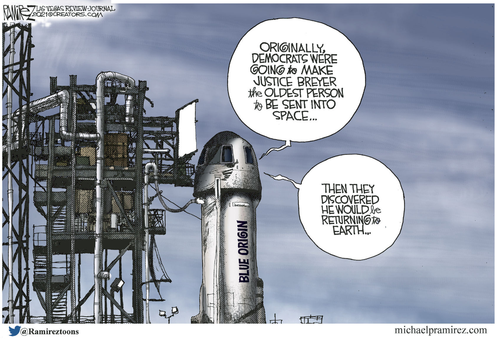 Editorial Cartoon: Michael Ramirez